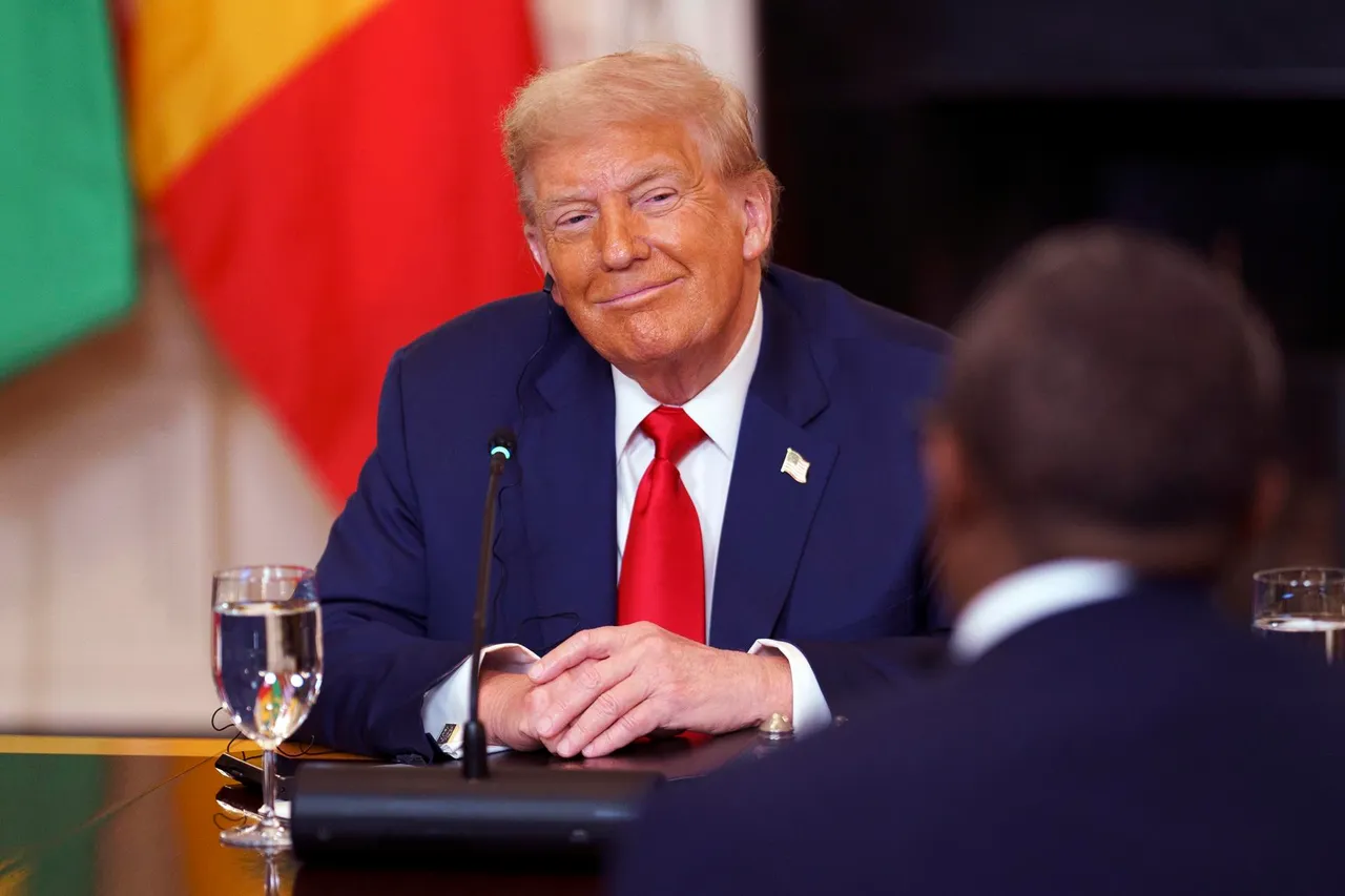 US President Donald Trump meets African leaders at the White House