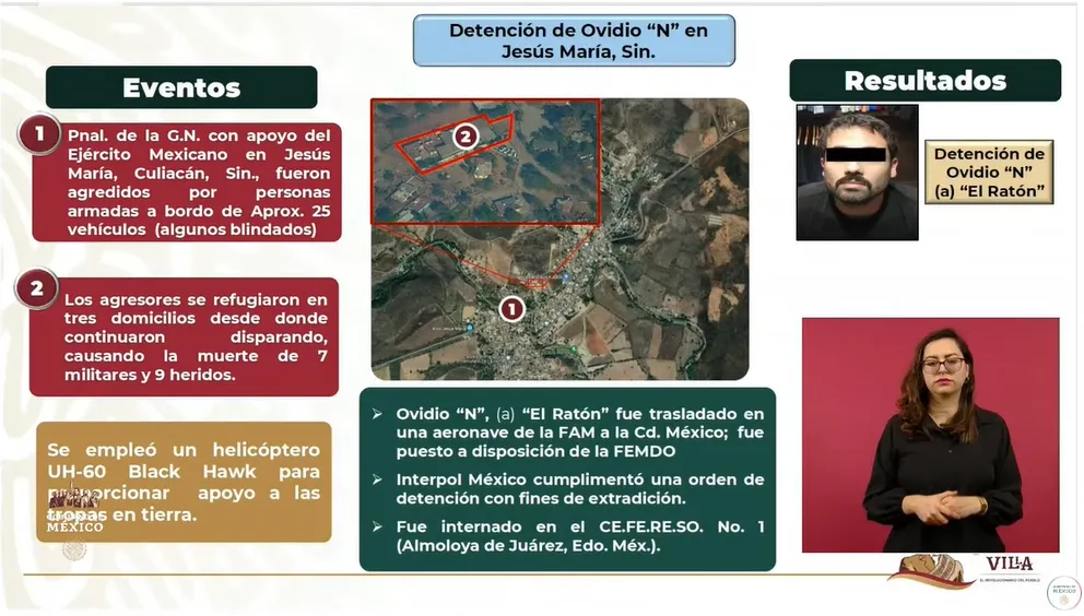 detención