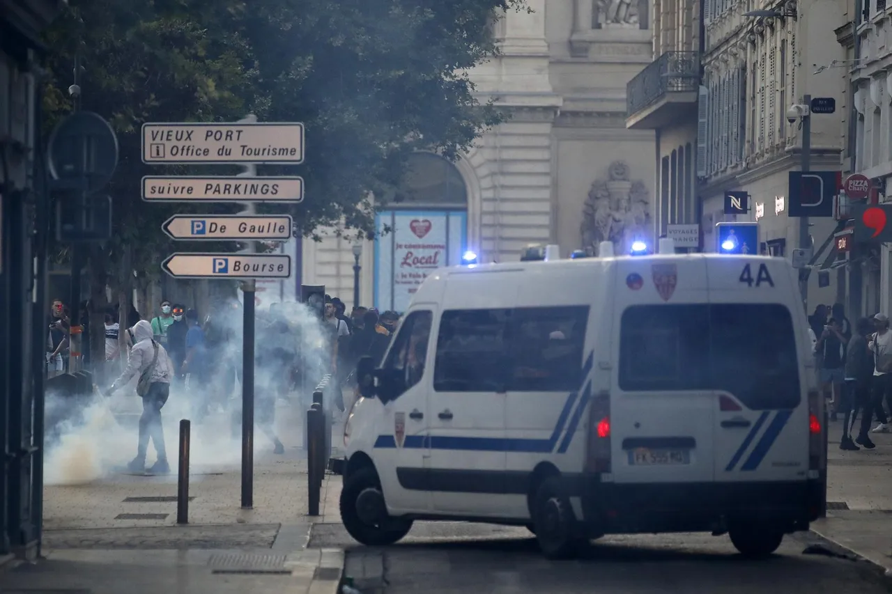 Marseille demonstration after fatal shooting of teenager by a police officer in Nanterre