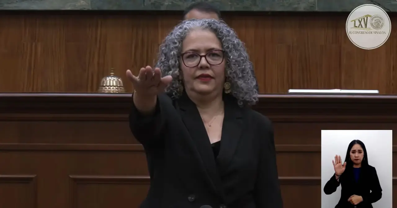 Graciela Domínguez rinde protesta como gobernadora interina de Sinaloa 