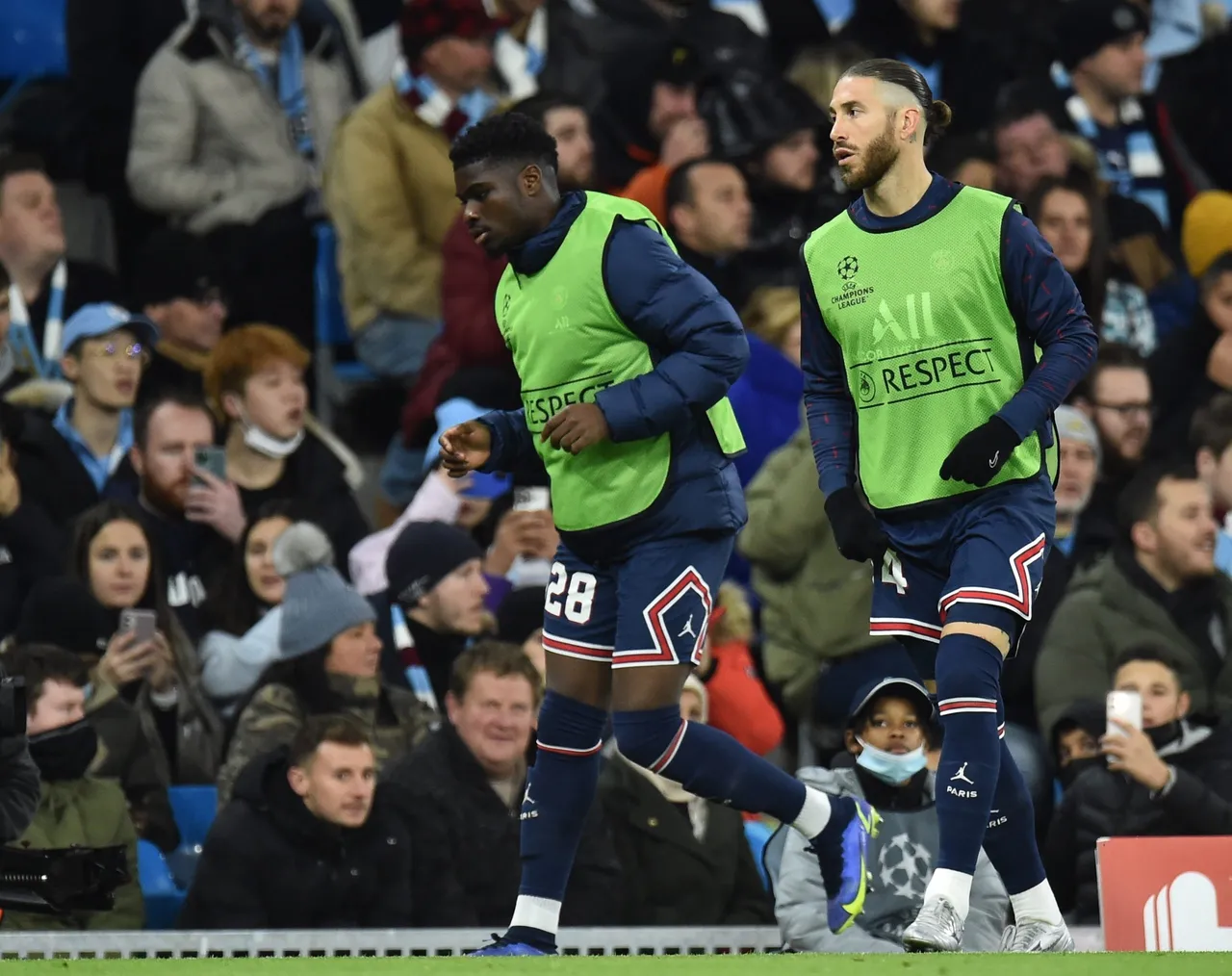 Manchester City vs Paris Saint-Germain