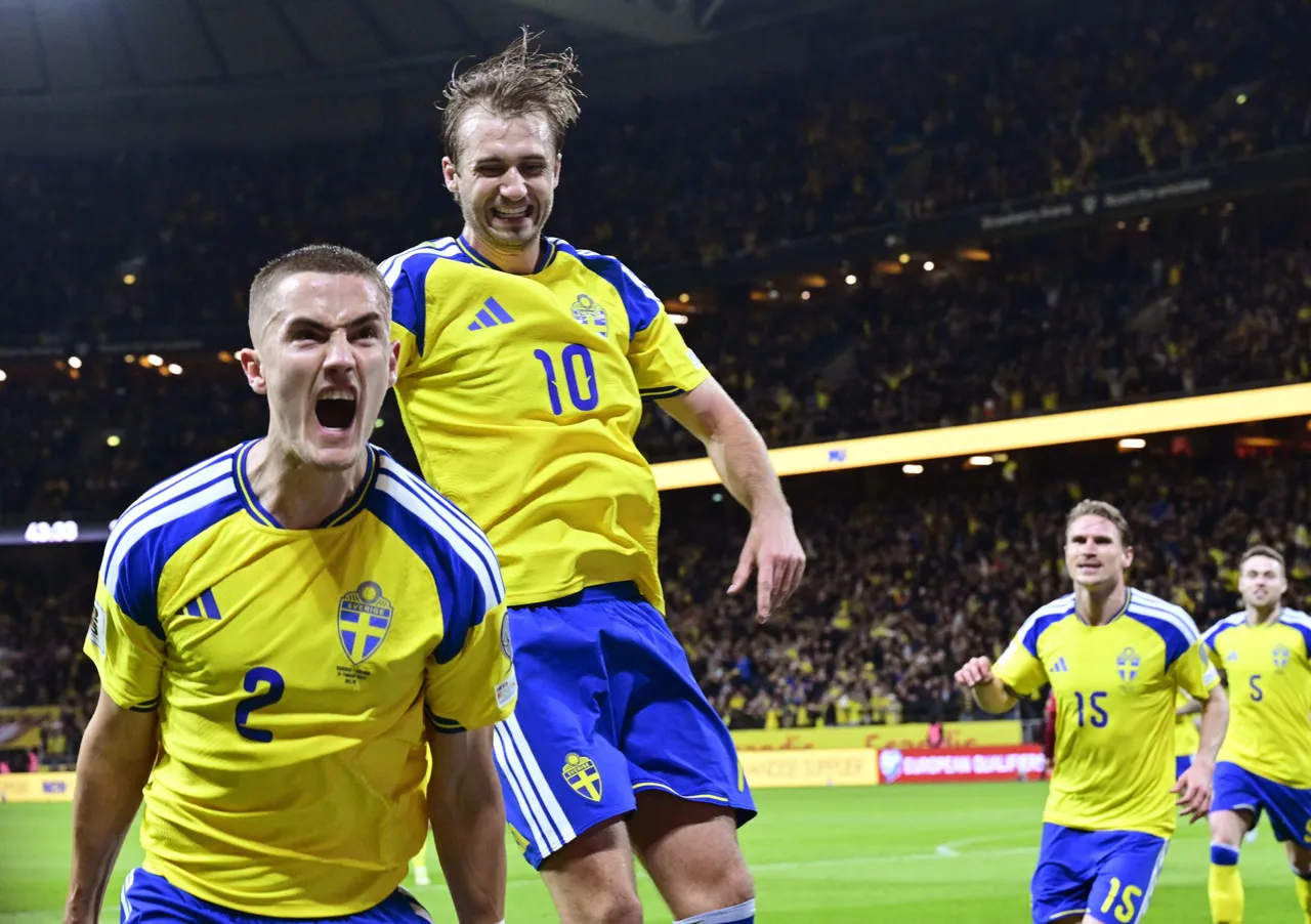 La selección de Suecia logró lo impensado: selló su boleto al Mundial de 2026 sin haber conseguido una sola victoria en la fase regular de las eliminatorias europeas