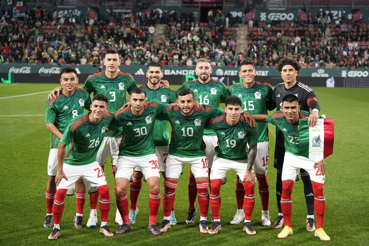 México vs Suecia