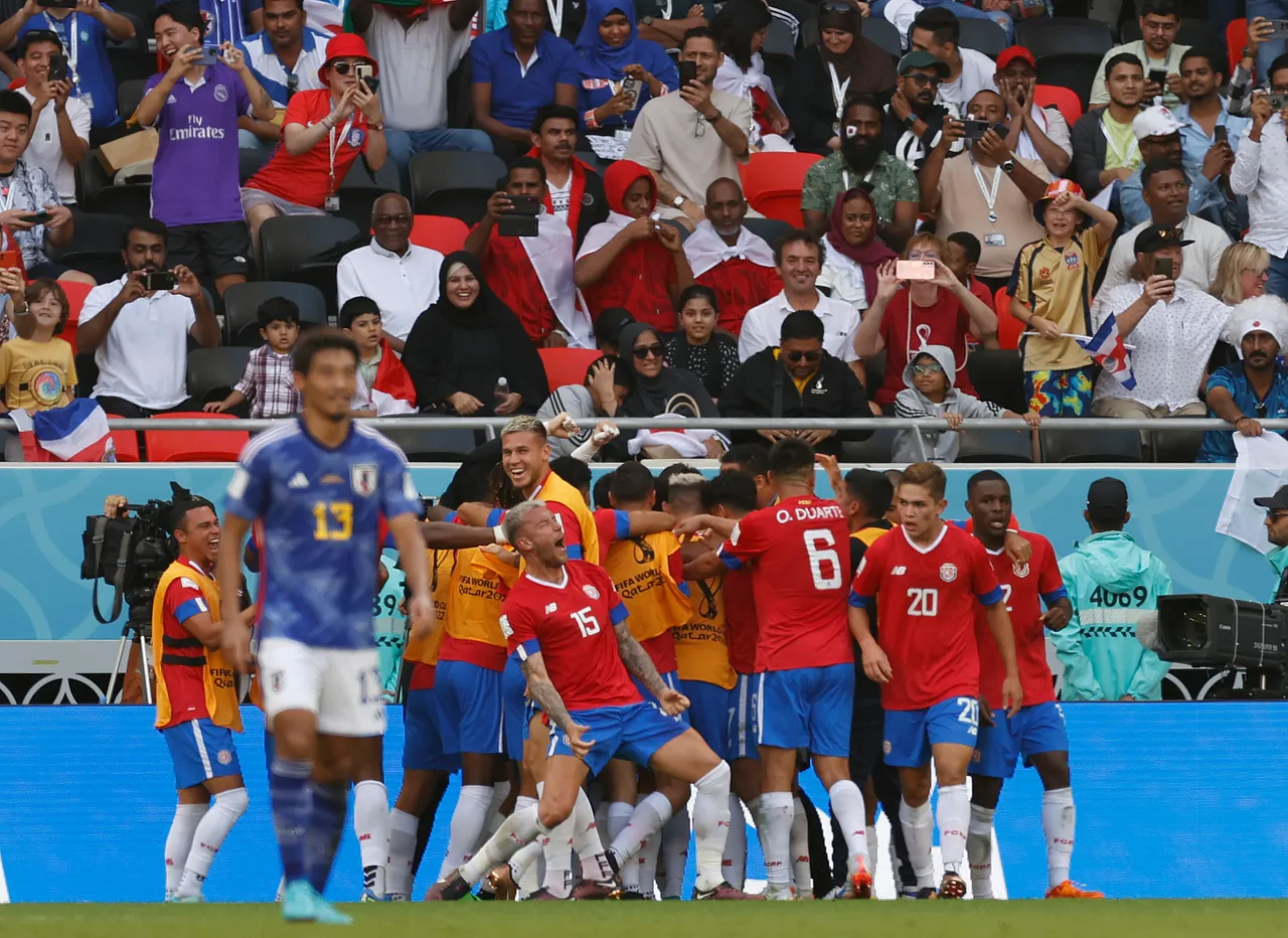 Mundial de Fútbol 2022: Japón &#8211; Costa Rica