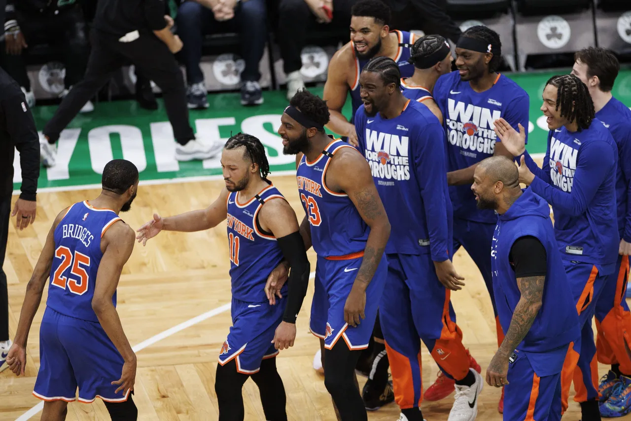 NBA Playoffs &#8211; New York Knicks at Boston Celtics