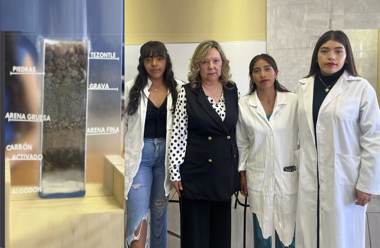 Estudiantes diseñan filtro doméstico
