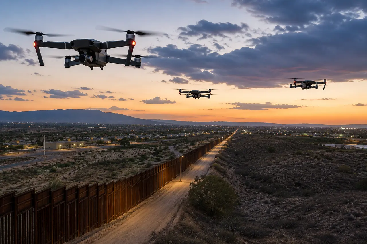 EU derriba 3 drones usados por traficantes de migrantes | IMAGEN ILUSTRATIVA REALIZASA CON IA 