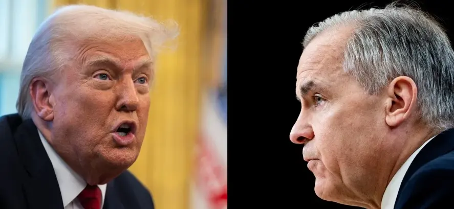 Carney acusa a Trump de querer destruir sectores clave de Canadá con aranceles. EFE 