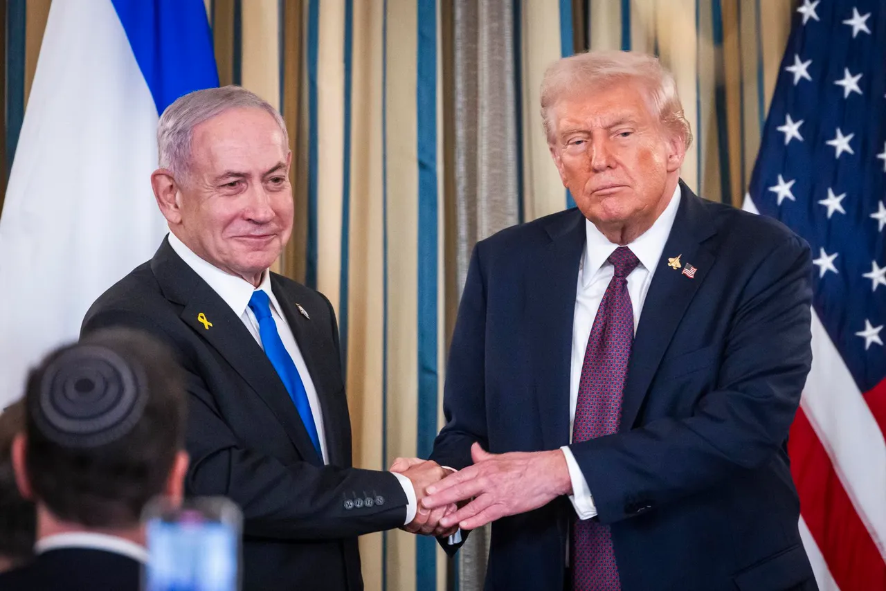 US President Trump and Israeli Prime Minister Netanyahu press conference at the White House