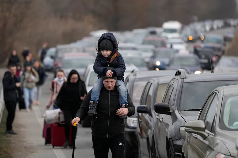 APTOPIX Ukraine Invasion Refugees