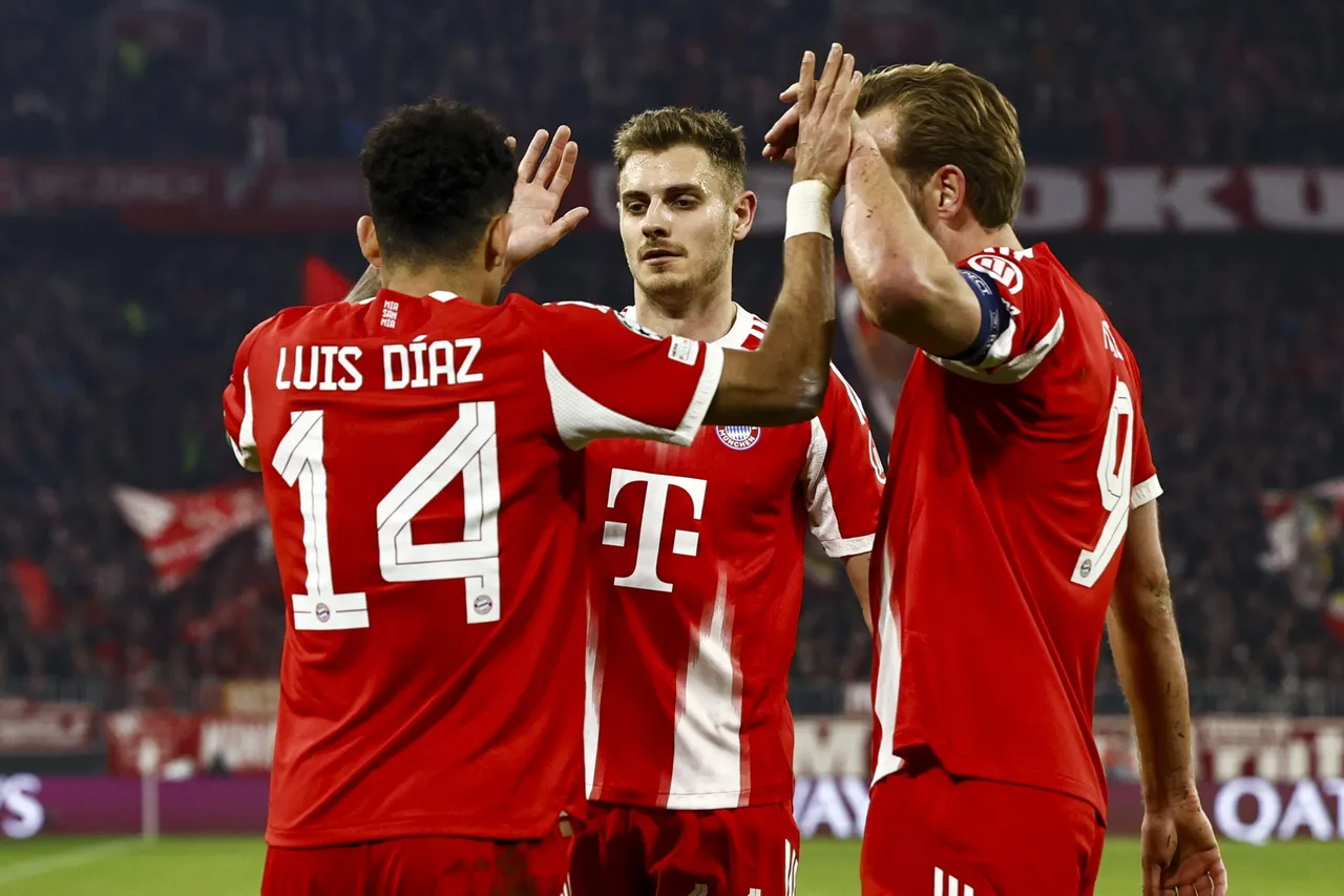 El Bayern se impuso este miércoles por 4-1 al Atalanta con dos goles de Harry Kane, uno de ellos de penalti, uno de Lennart Karl
