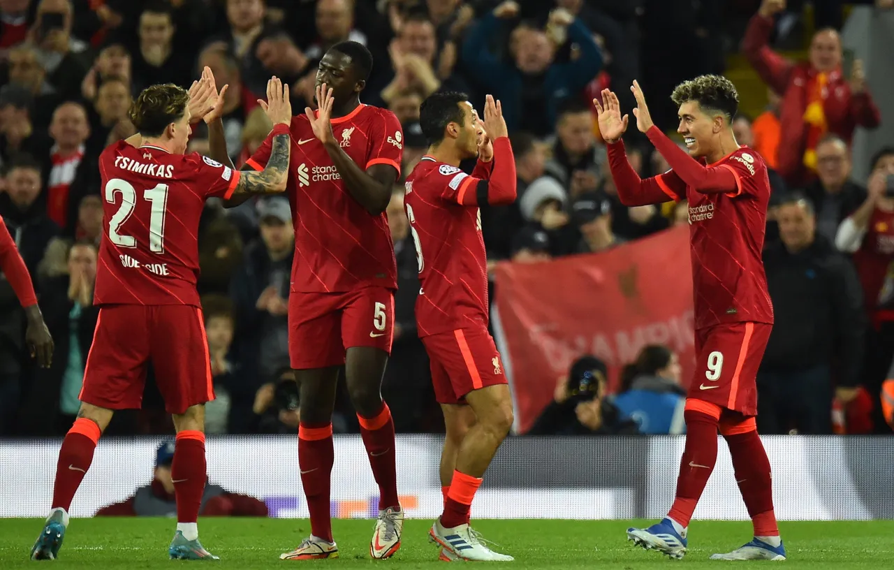 Liverpool FC vs Benfica Lisbon