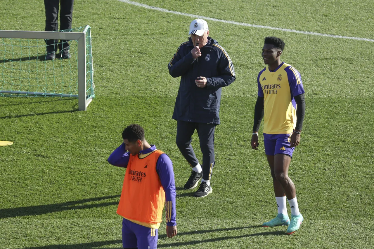 Entrenamiento de puertas abiertas del Real Madrid