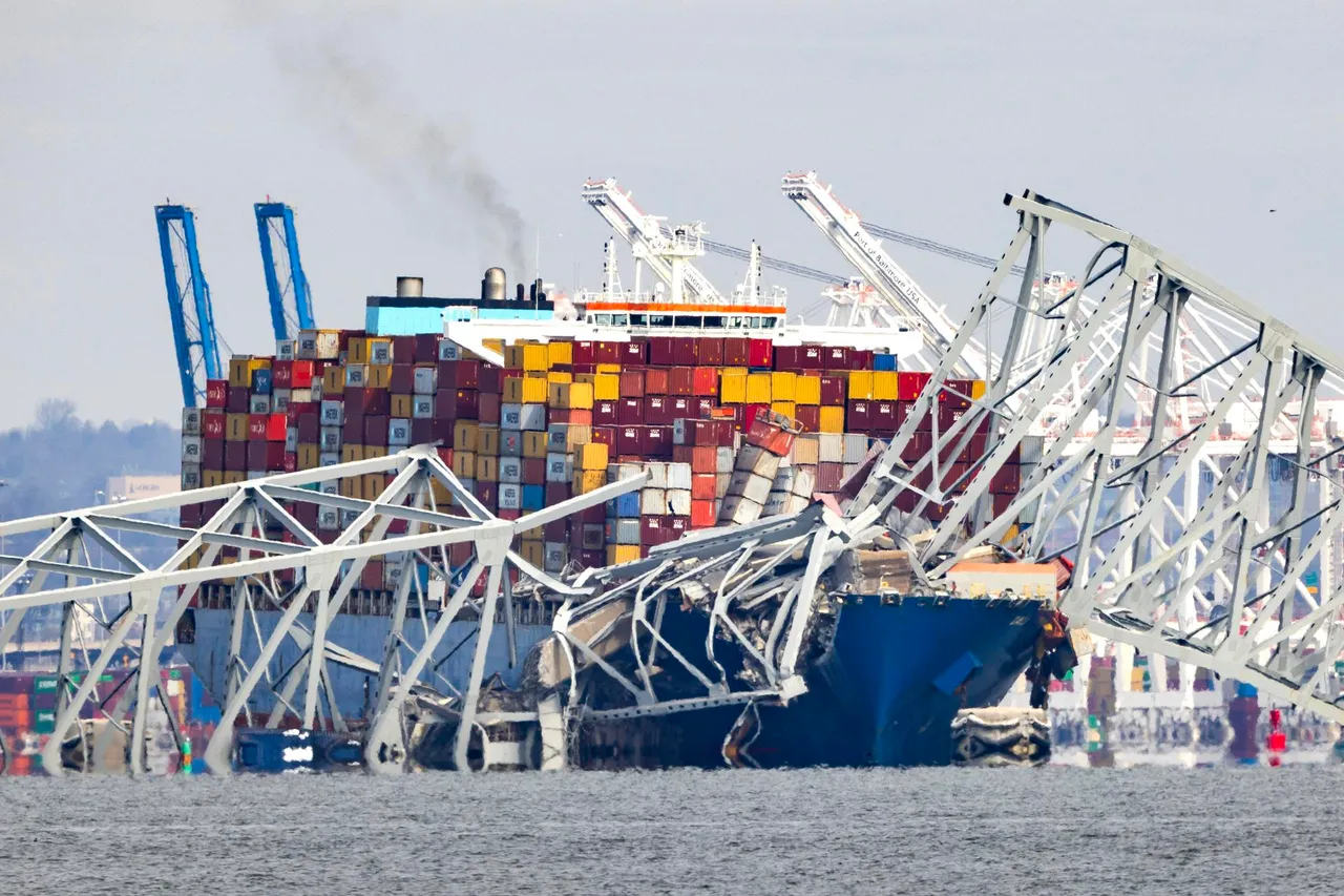 Baltimore bridge collapses after being hit by cargo ship