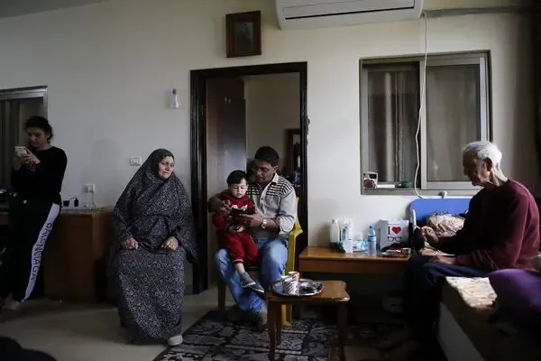 familias palestinas
