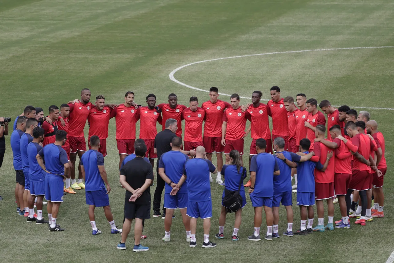 Costa Rica llega a Panamá para su debut en la Liga de Naciones de la Concacaf
