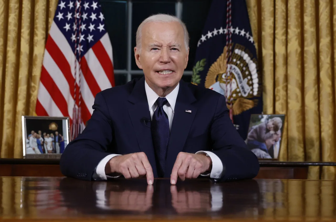 US President Joe Biden address to the nation from the Oval Office