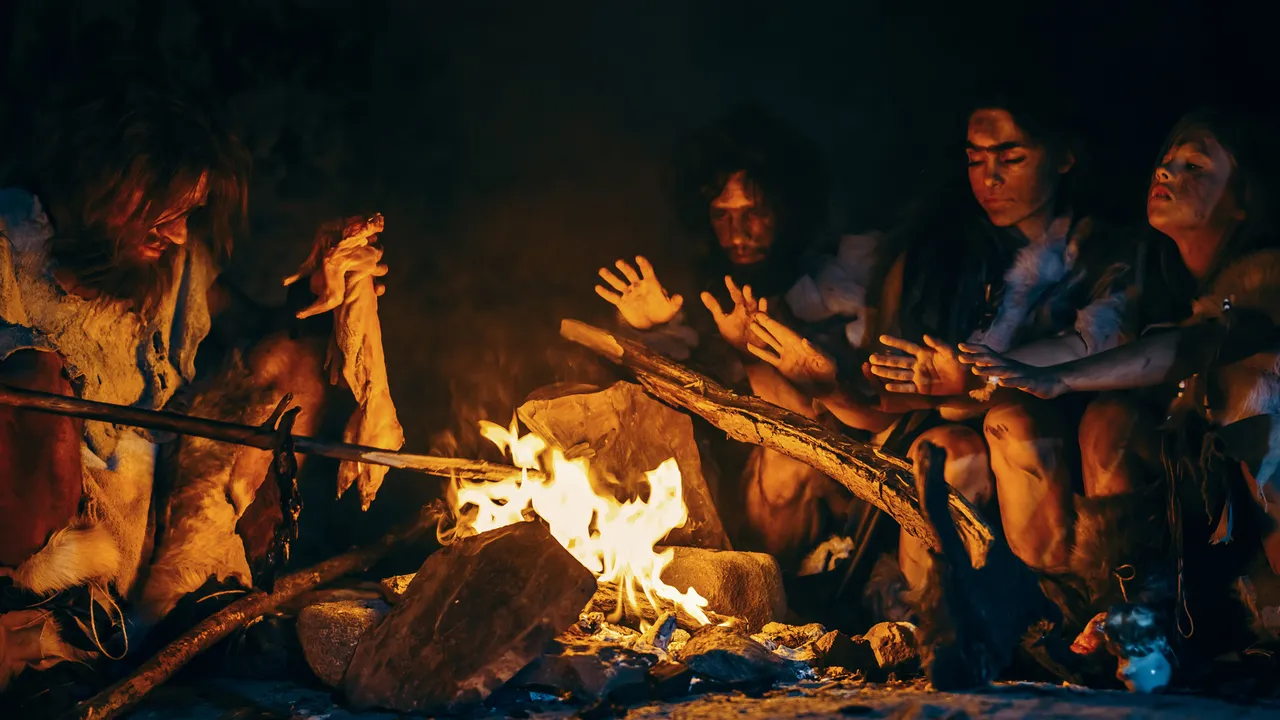 fuego para cocinar