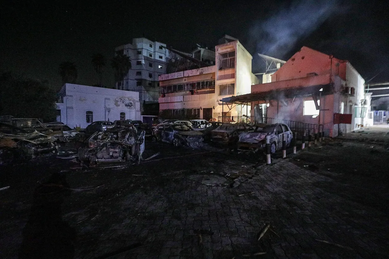 Airstrike on Al Ahli hospital in Gaza