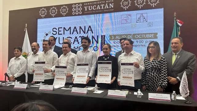 Presentación de la Semana de Yucatán en México 2025 en la CDMX