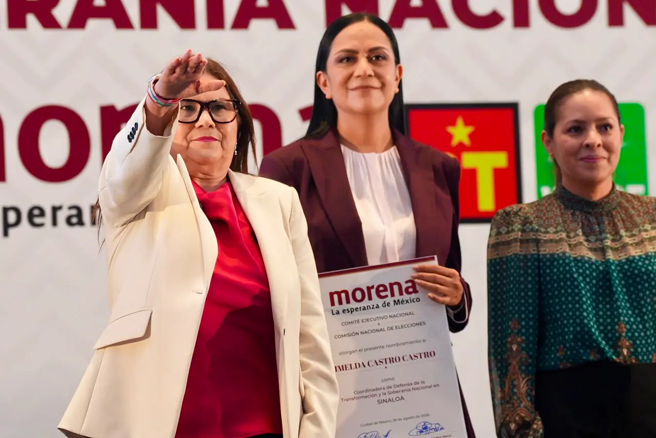 Imelda Castro asume coordinación de la Cuarta Transformación en Sinaloa 