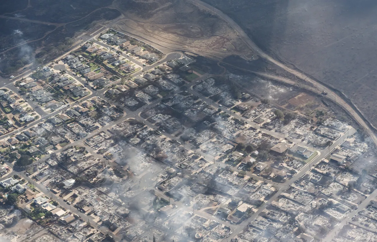 Hawaii Wildfires Damage