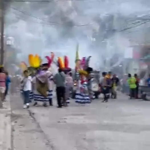 Elementos de emergencia atienden explosión de pirotecnia en Calera Chica, Morelos.
