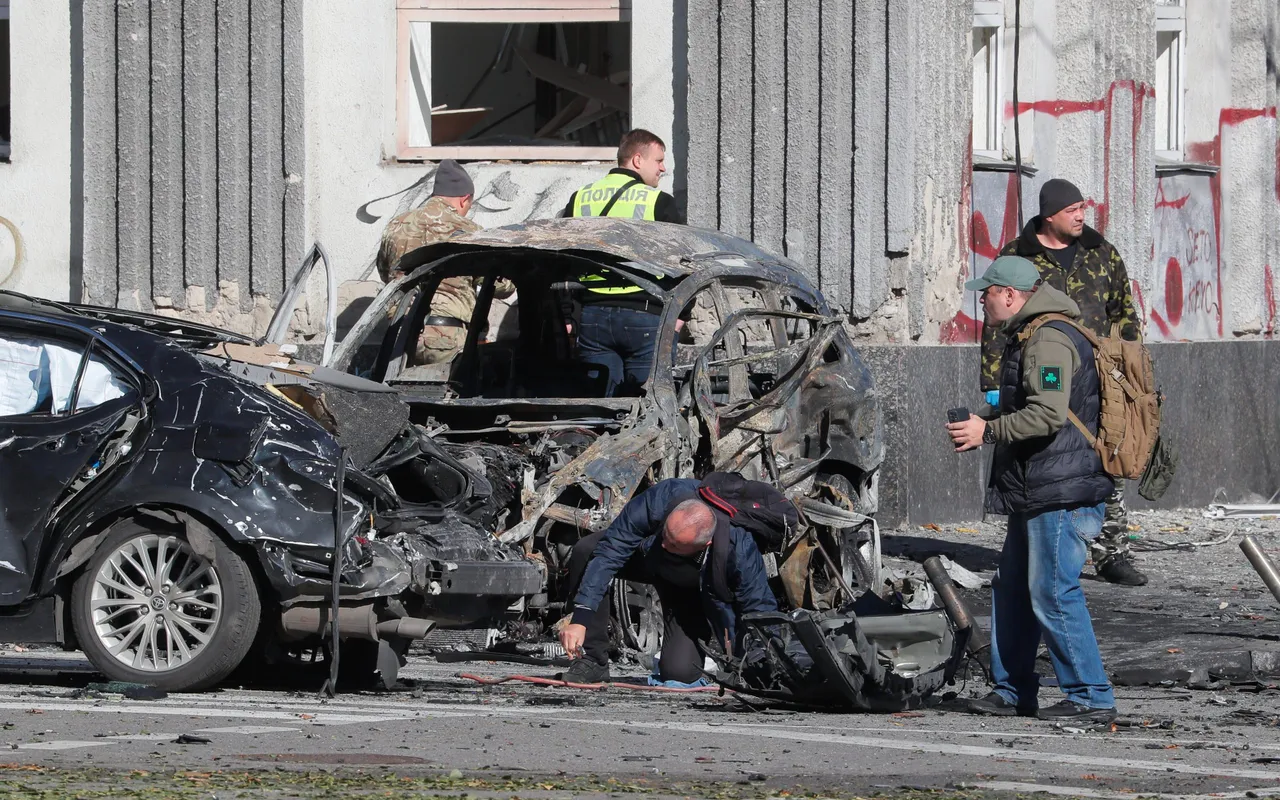 Rocket attacks hit the Ukrainian capital Kyiv