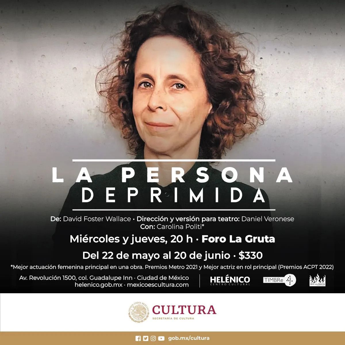 la persona deprimida