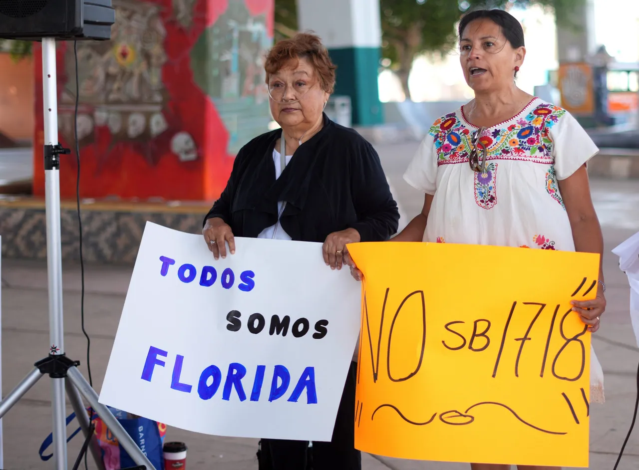Parte de San Diego hacia Florida caravana contra ley antiinmigrante en EE.UU.