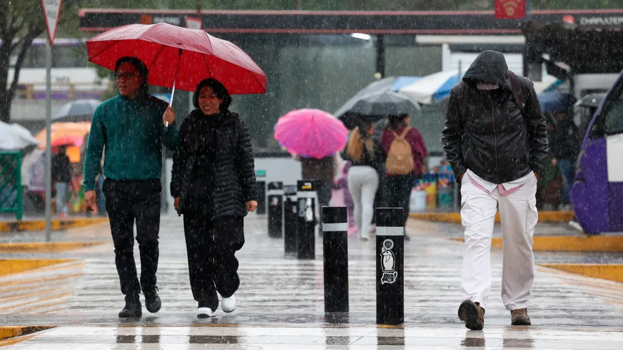 Lluvias intensas en México por el monzón mexicano y diversos sistemas atmosféricos que afectan gran parte del país.