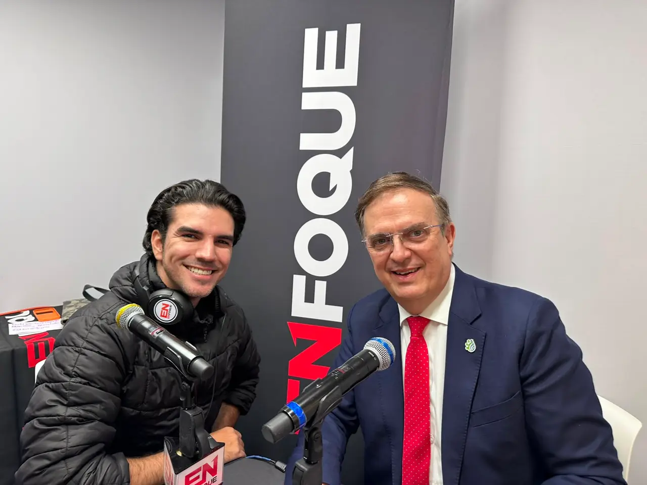Marcelo Ebrard, titular de la Secretaría de Economía en entrevista con Poncho Gutiérrez 