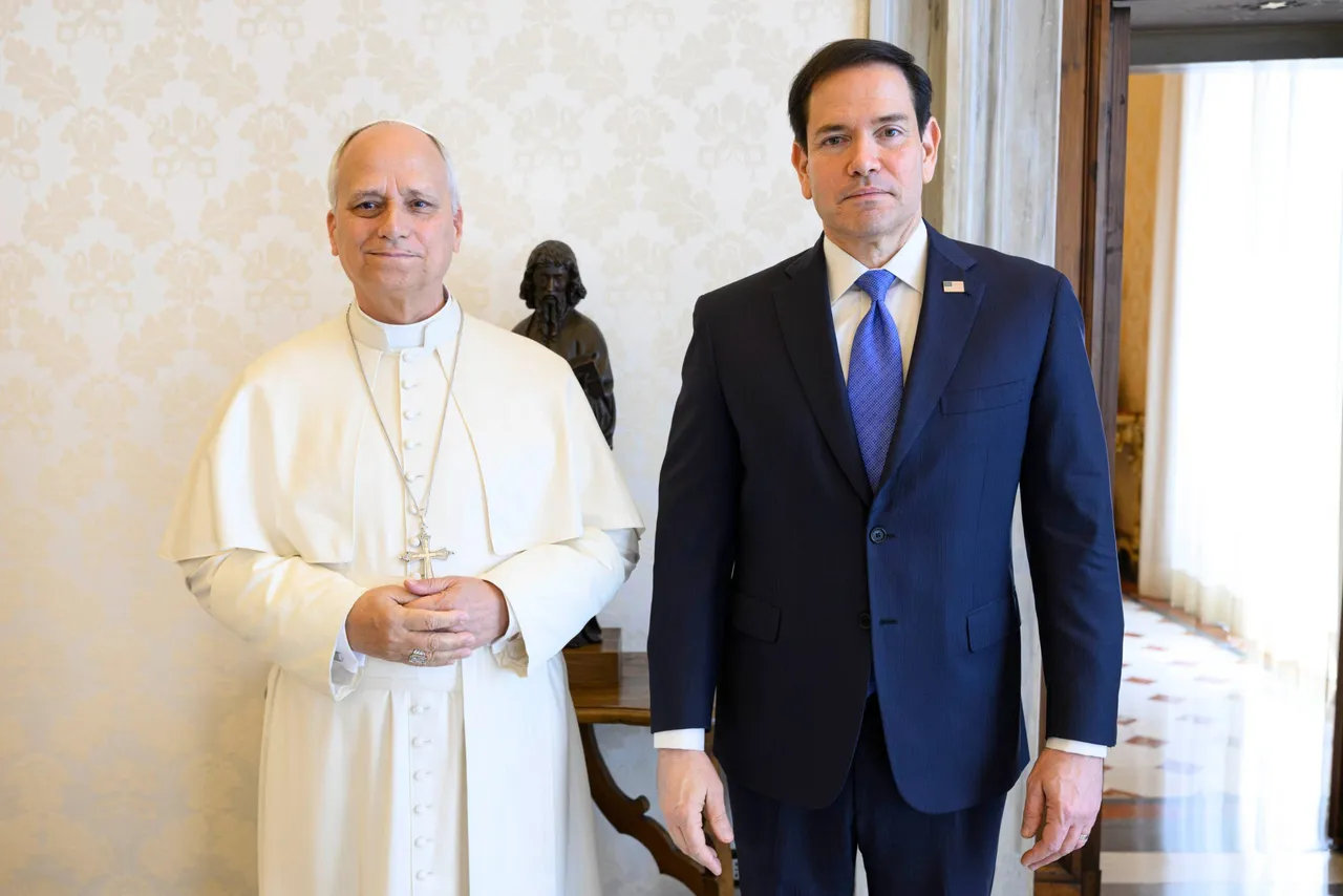 El secretario de Estado de EE.UU. destacó la sólida relación bilateral tras reunirse con León XIV