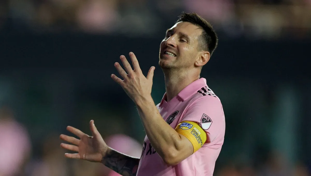messi lesion miami