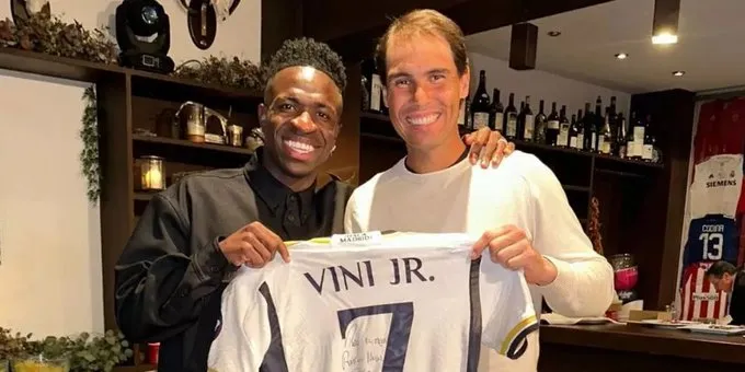 nadal y vinicius