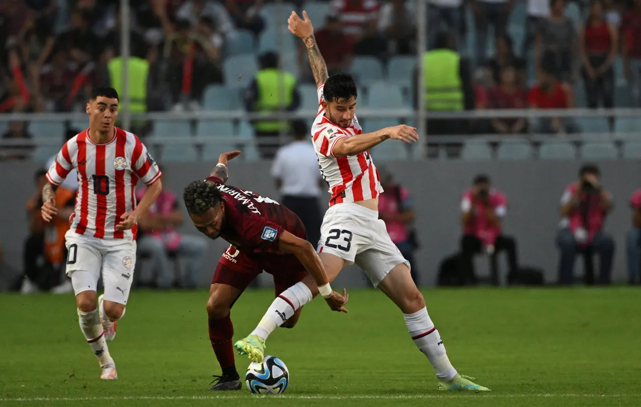 paraguay vs venezuela