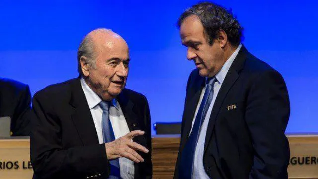 platini y blatter