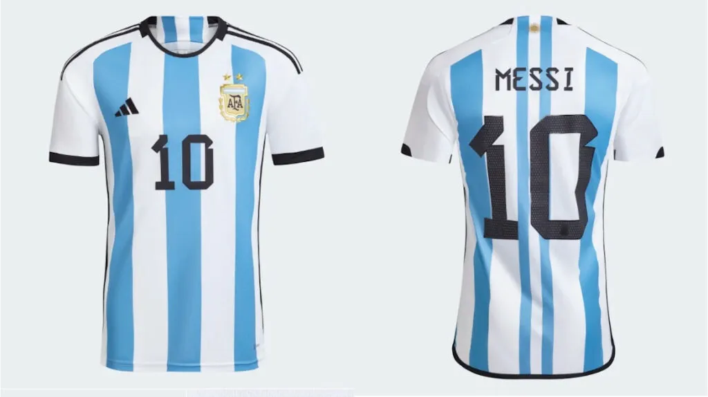 playera argetina