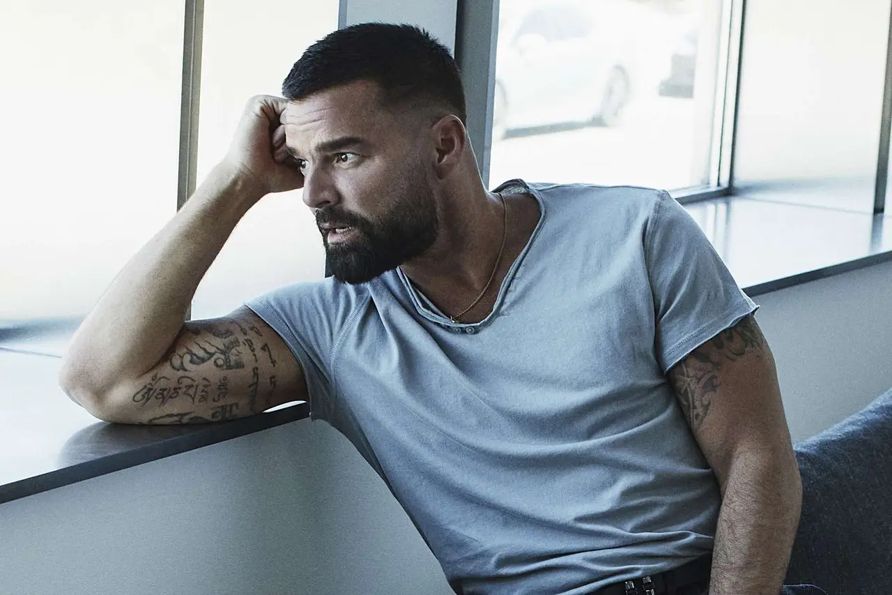 El cantante puertorriqueño Ricky Martín