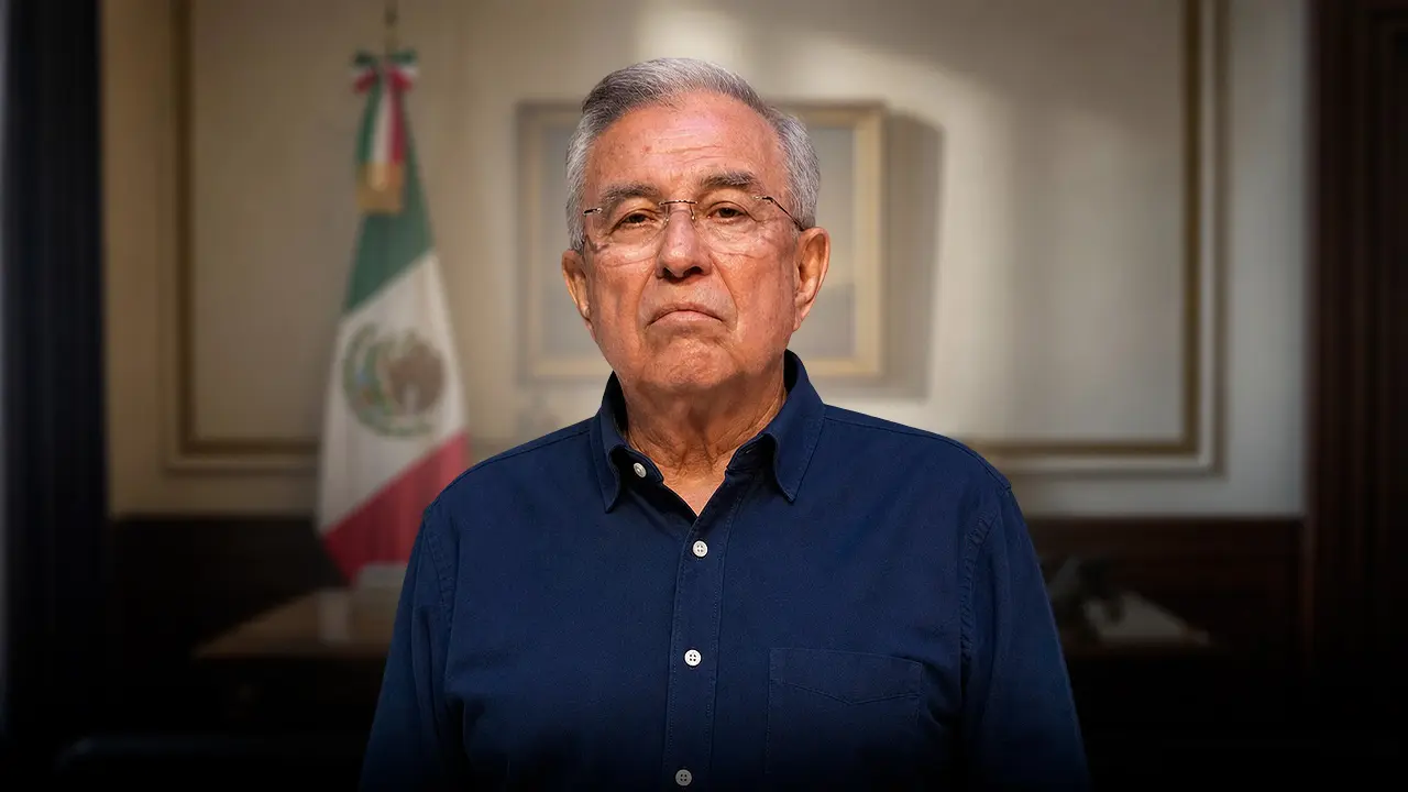 Fotografía del ex gobernador de Sinaloa, Rubén Rocha Moya 