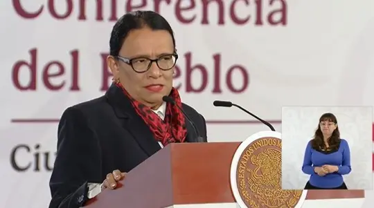 Rosa Icela Rodríguez informa sobre la disminución de la migración de mexicanos hacia Estados Unidos