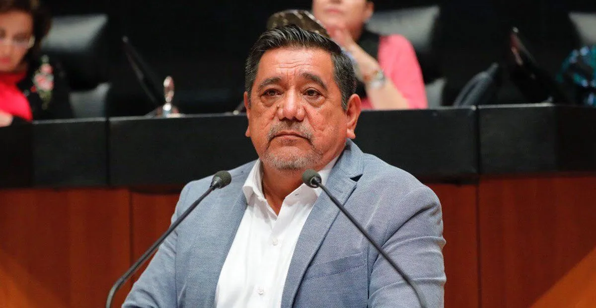 Senador Félix Salgado Macedonio en el Senado de la República