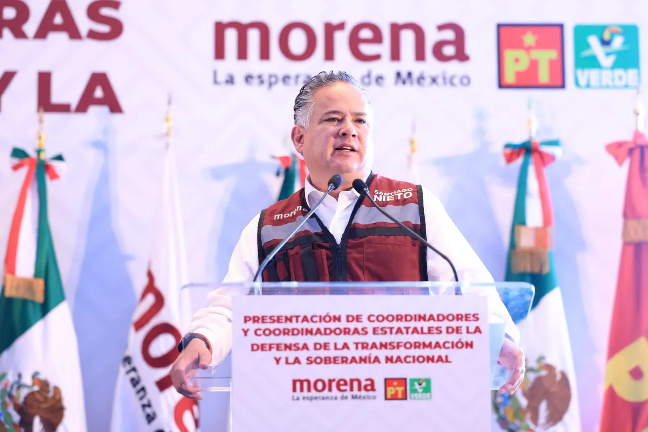 Santiago Nieto, coordinador para la Defensa de la Transformación en Querétaro, habla sobre los trabajos rumbo a las elecciones de 2027