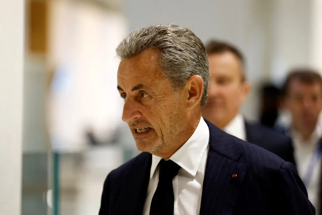 Nicolas Sarkozy en conferencia de prensa
