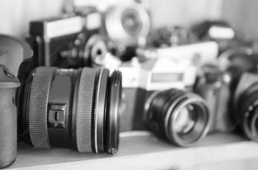 Cámaras fotográficas de la década de los 70 y 80