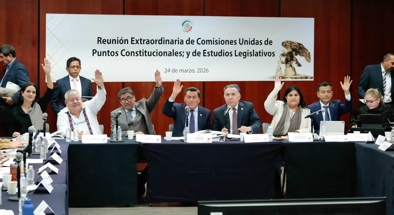 Comisiones del Senado aprobaron la reforma electoral impulsada por Claudia Sheinbaum