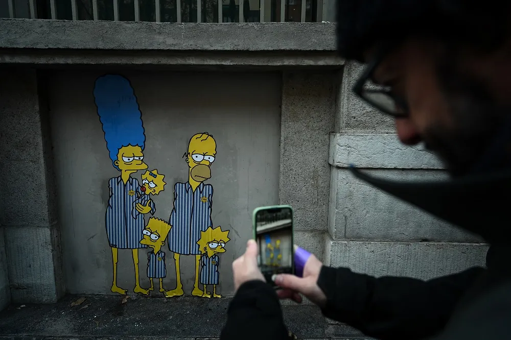 ITALY-HOLOCAUST-HISTORY-STREET ART