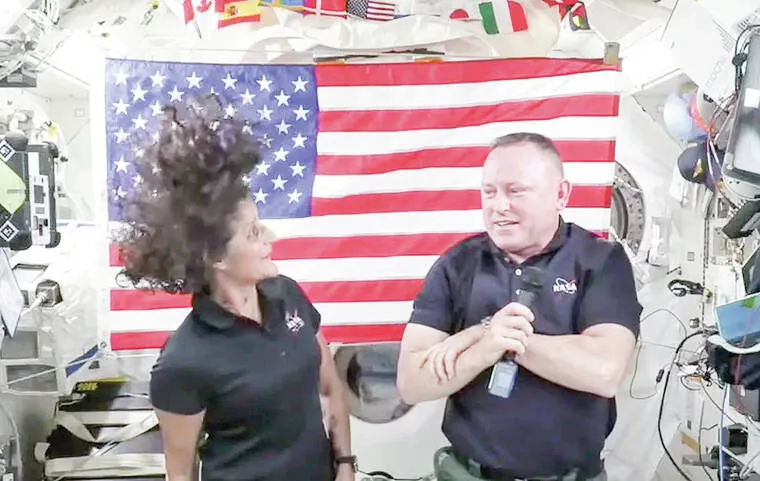 Suni Williams y Butch Wilmore