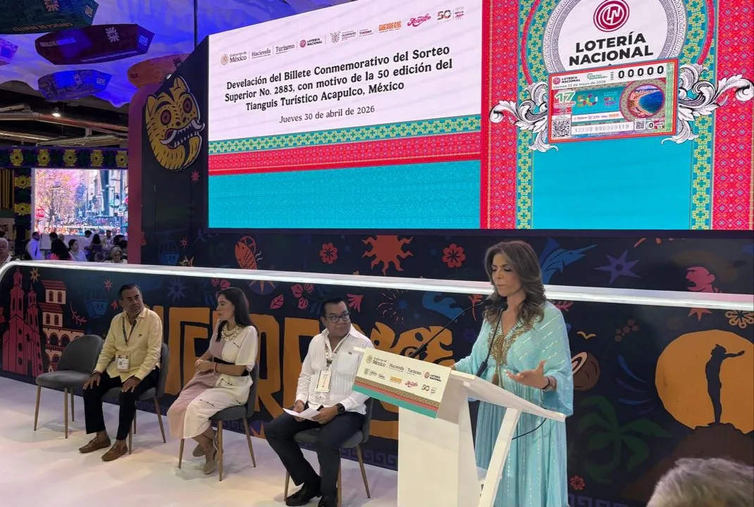 La Lotería Nacional reconoce la historia del Tianguis Turístico