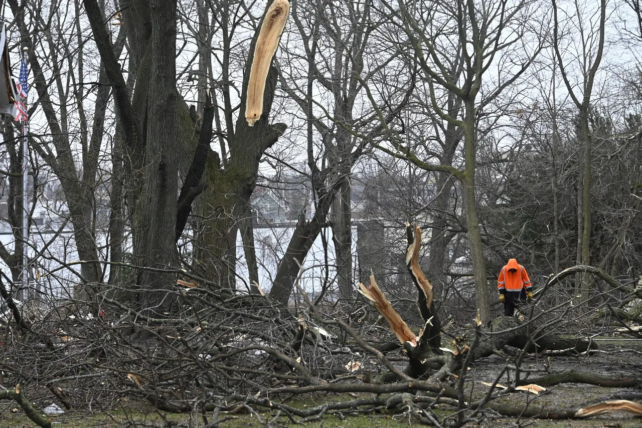 A man killed and more than two dozen injured following a tornado in Belvidere